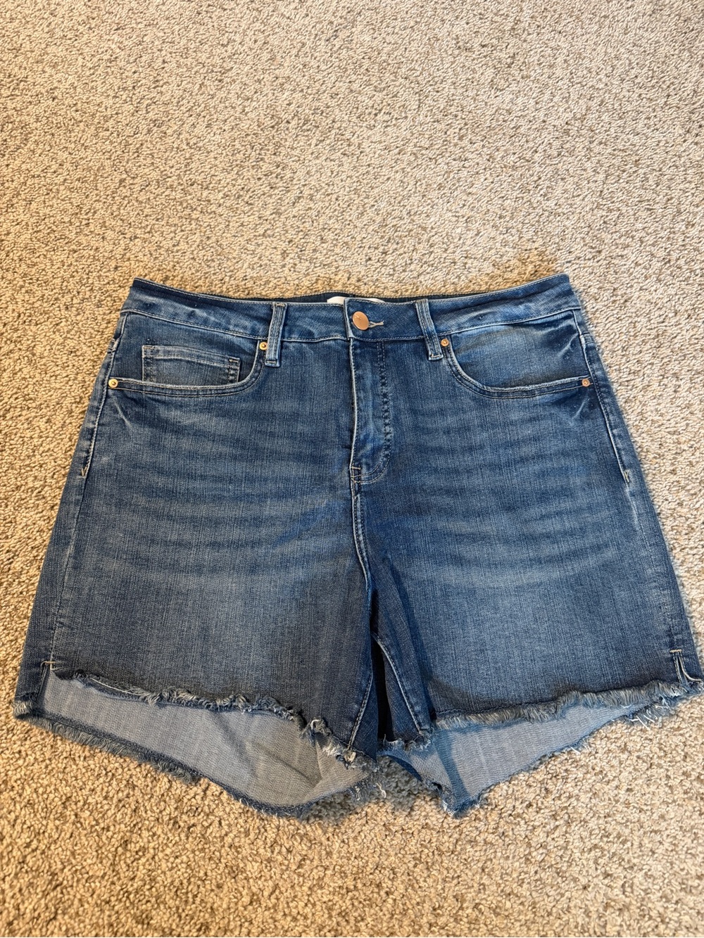 RFM Tummy Control Jean Shorts 1XL